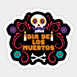 Dia De Los Muertos Sticker